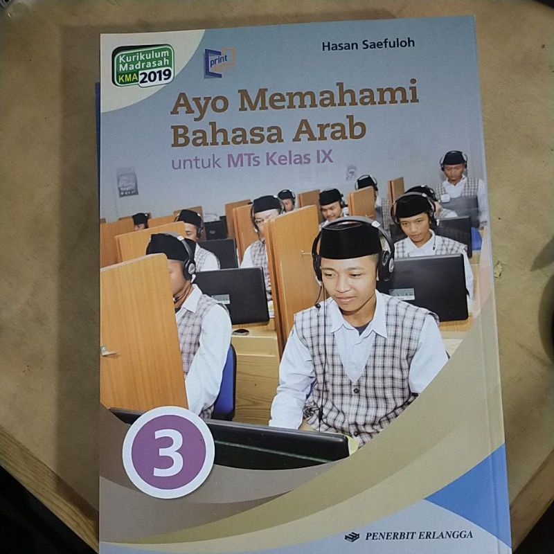 ORI buku teks ayo memahami bahasa Arab k13 kelas 9 penerbit Erlangga