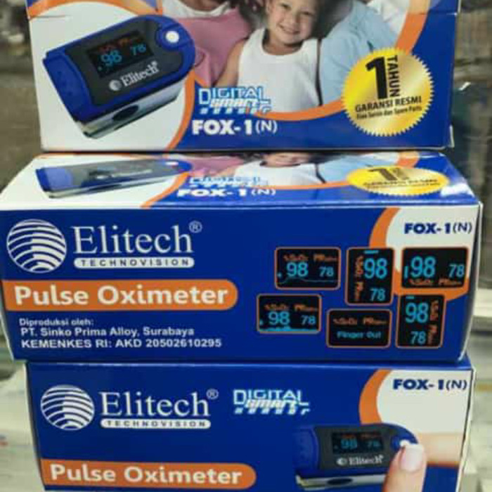 PRODUK TERBAIK - OXIMETER FINGERTIP ELITECH