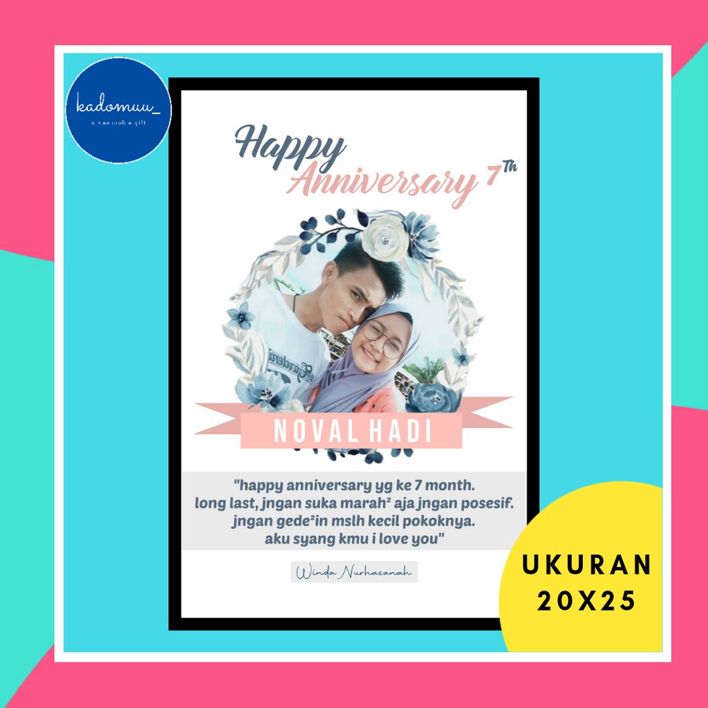 

KADO ULANG TAHUN/KADO WISUDA/KADO CEWEK/KADO COWOK/KADO UNTUK PACAR/KADO BINGKAI CUSTOME MURAH 1FOTO