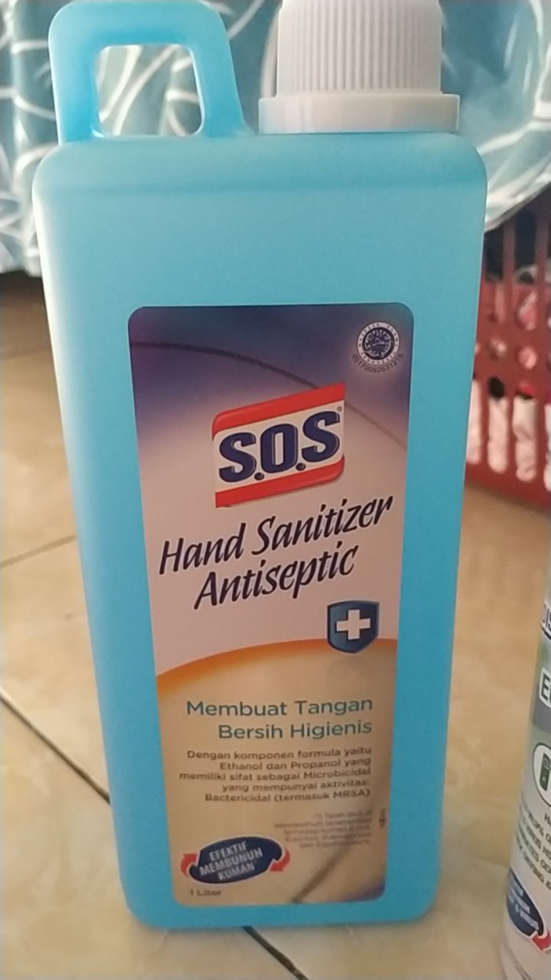 Sos Hand Santizer 1 Liter