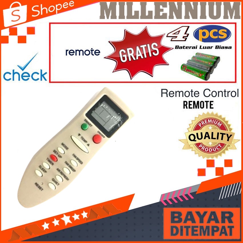 Remot Remote AC Changhong Standard Multi Universal changhong