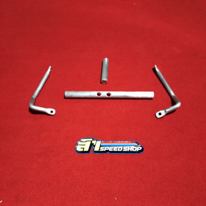 breket radiator mc28 ninjaR RR almunium