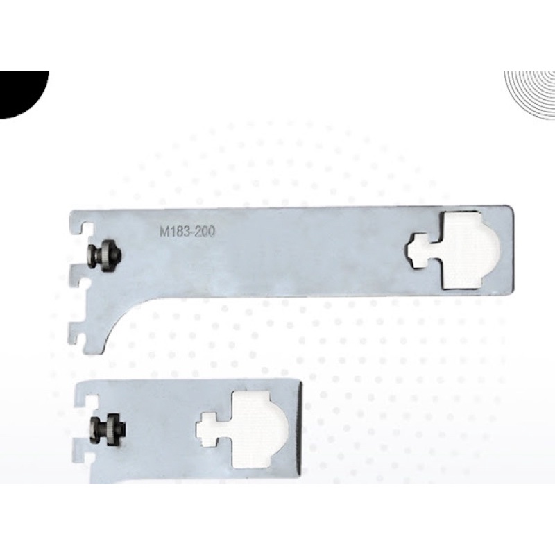 braket pipa kotak pipa bulat 30cm 25cm