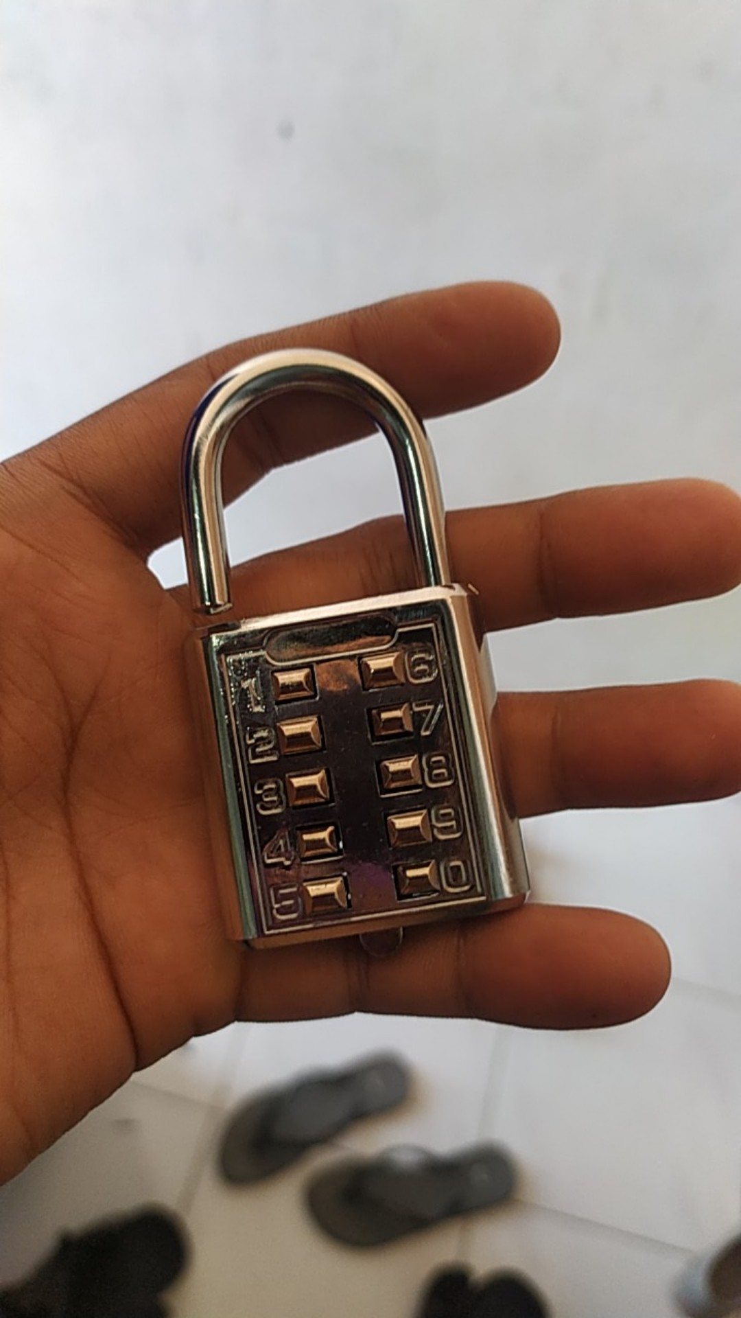 Sellery Gembok Angka 40 Mm Kunci Kombinasi Pin Digital Lock 22-400
