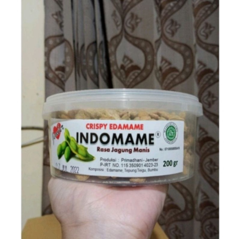 

Edamame Crispy Goreng 200gr Camilan Kedelai Jepang Cemilan Produk Lokal Jember