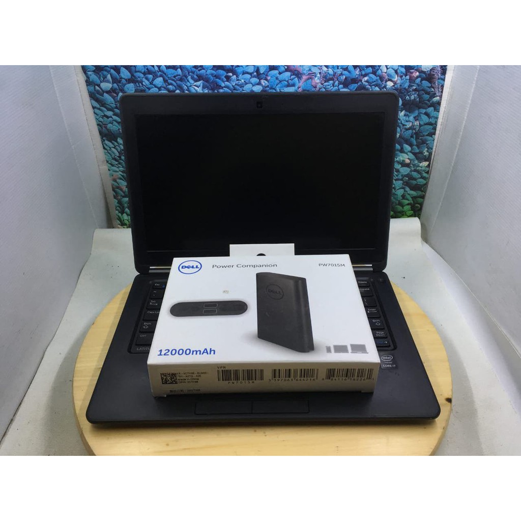 Laptop Second Murah / Laptop Bekas Murah Dell Latitude E7250 I5-5300U + FREE PowerBank Dell 12000mAh