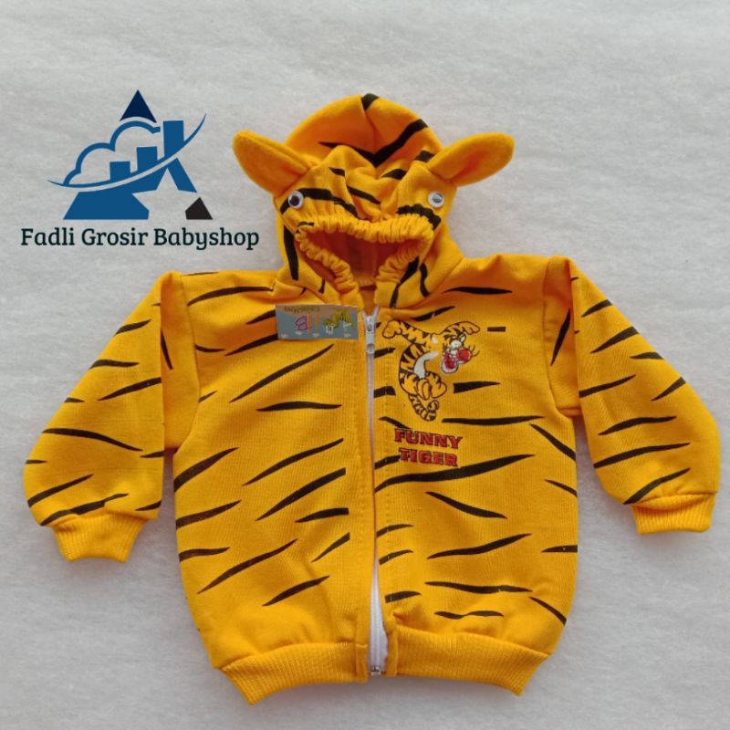 Jaket Bayi Motif Macan Terbaru