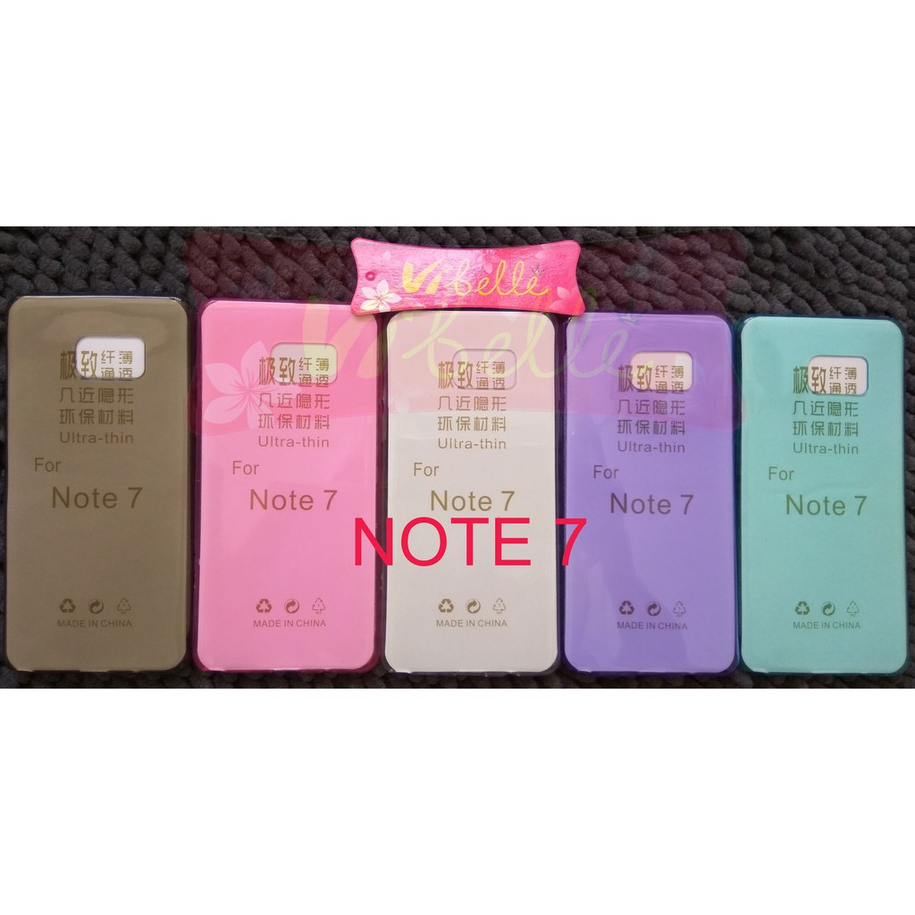 Ultrathin Softcase Samsung Galaxy Note 7 N930 Soft Jely Case Note7