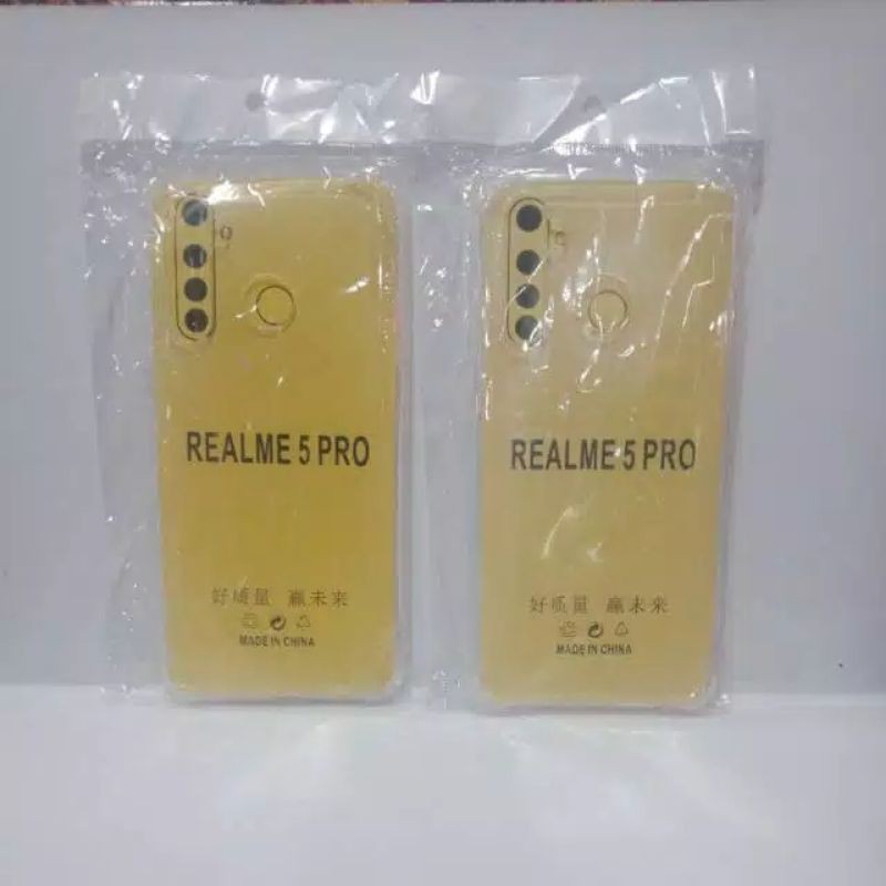 Anti Crack Realme 5 Pro Silikon Bening Case Realme 5 Pro