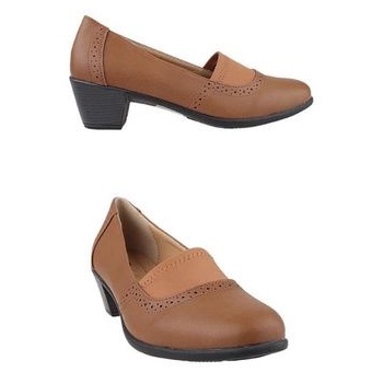 CrazySale❣ ROBELLI ORIGINAL CAMEL CAKEP SHOES SEPATU CASUAL KERJA PESTA HAK TAHU HEEL CANTIK LUCU KA