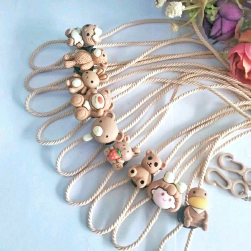 Strap Karakter Anak Kalung Masker Lanyard Anak Tali Masker Gantungan Rantai Artis Mask Chain