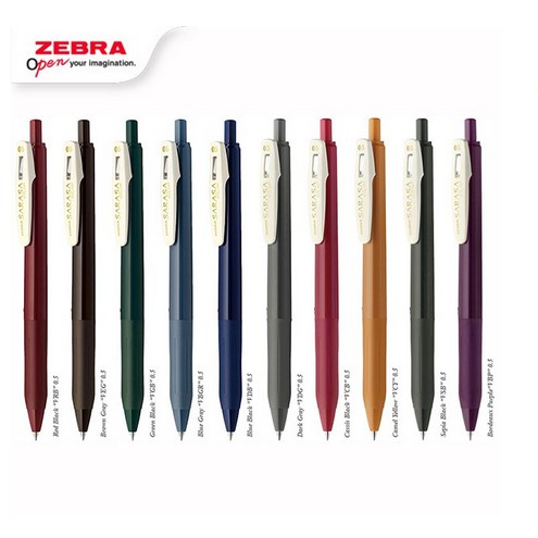 

Pulpen: Zebra Sarasa Vintage 0.5MM