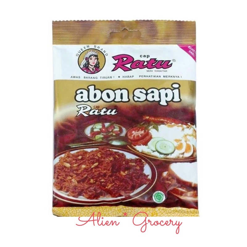 Abon Sapi Cap Ratu 90gr