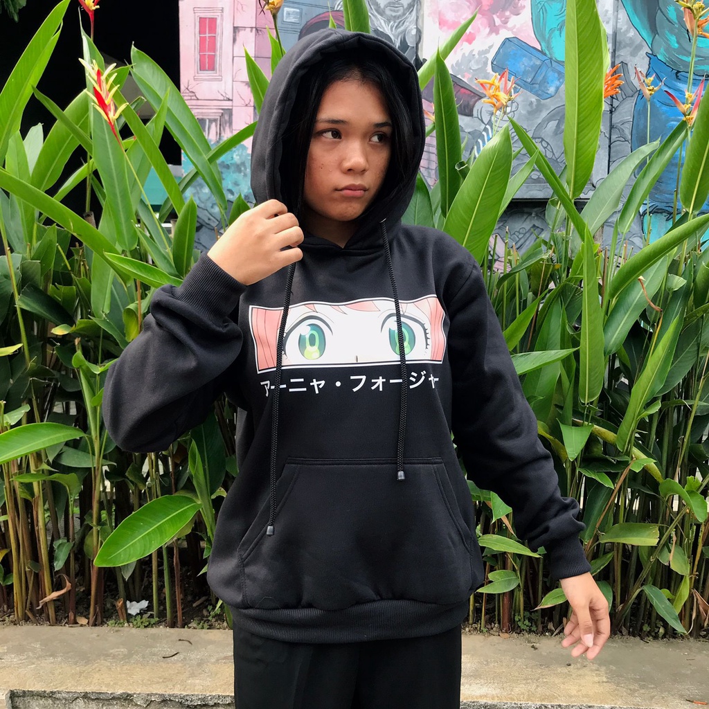 Hoodie Anya Eyes Anime Manga SPY x Family Premium Unisex