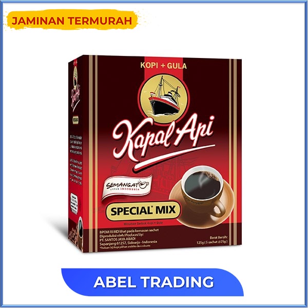 

Kapal Api Coffee Mix Box 5 Pcs X 25 Gr