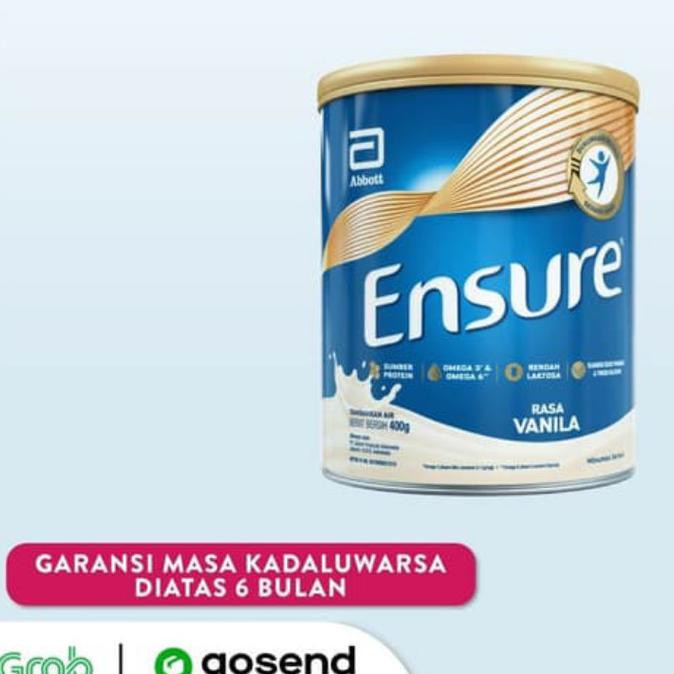 

[[BISA COD]] Ensure FOS | Susu Ensure Vanilla/ Coklat 400g - Vanila MURAH Kode 1015