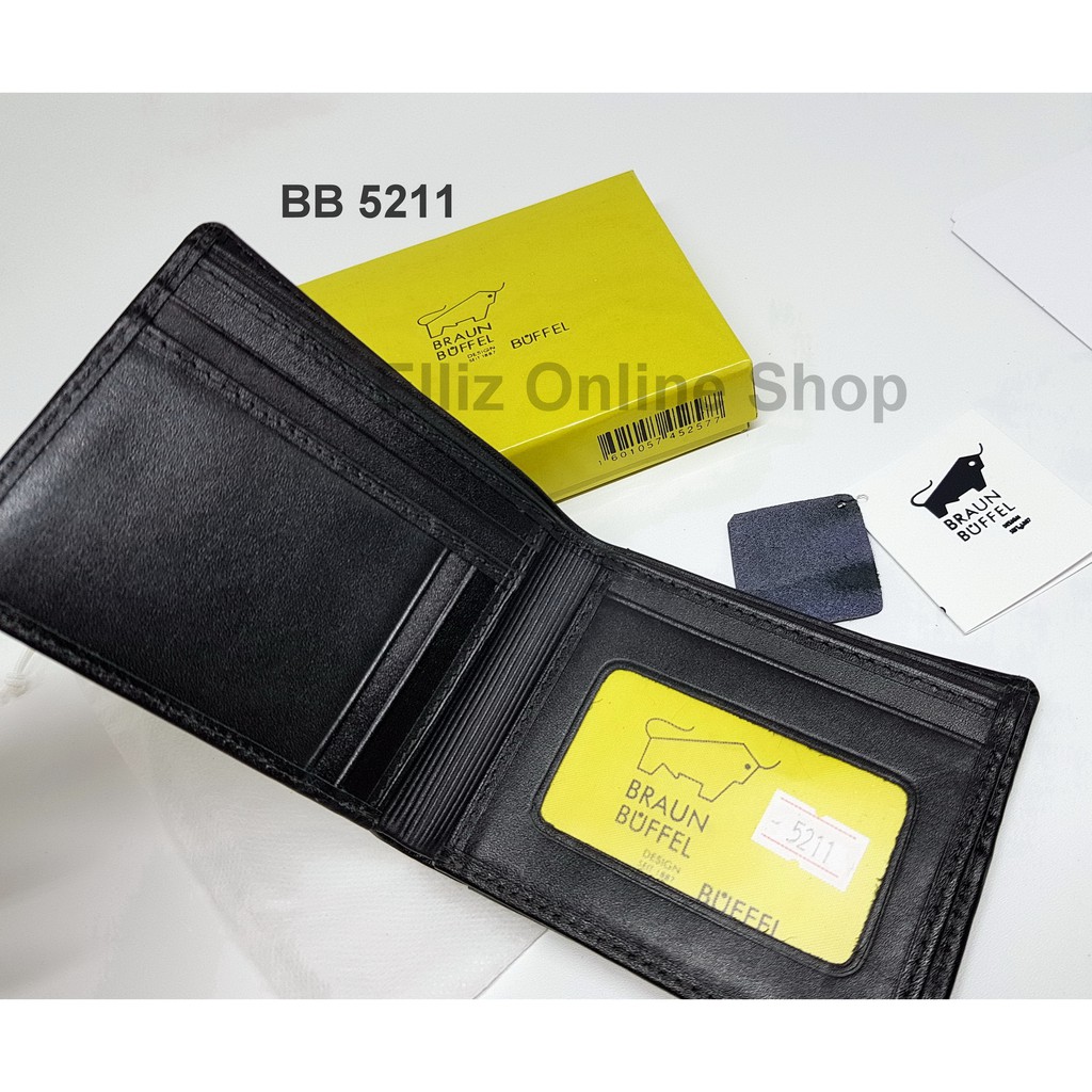 Dompet Pria Braun Buffel BB 5211 Model 3D (3 Dimensi) Kulit Import