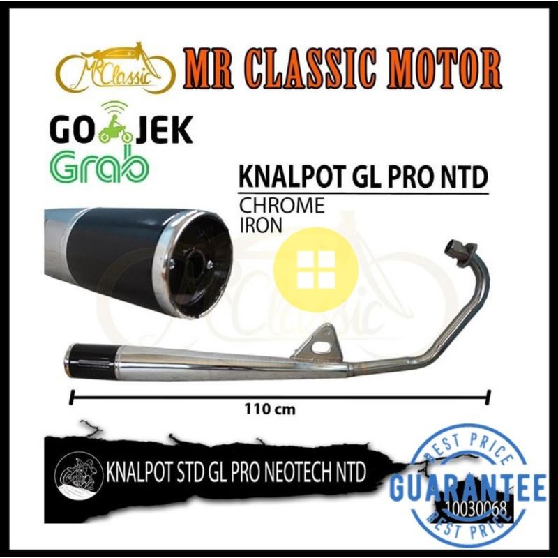KNALPOT ORIGINAL HONDA GL PRO MERK NTD