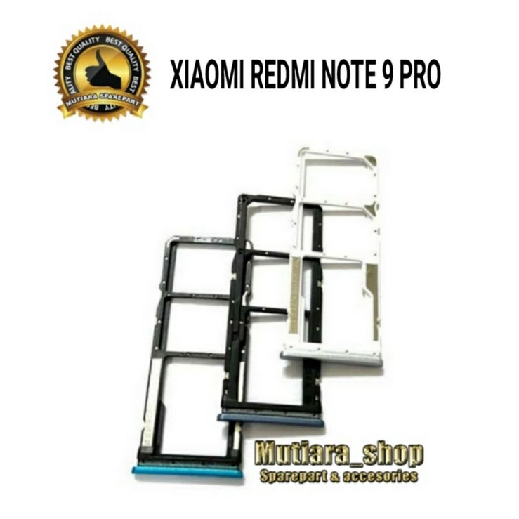 SIMTRAY / SLOT SIM / SIM CARD XIAOMI REDMI NOTE 9 PRO