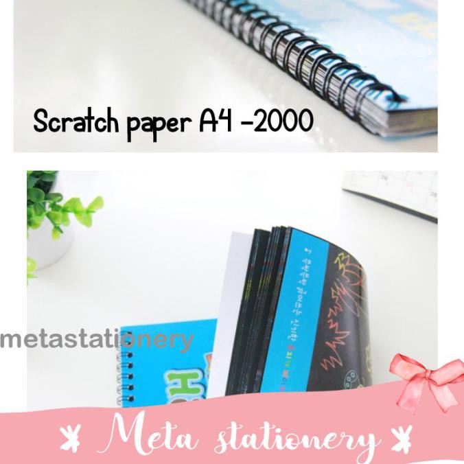 

Menakjubkan Scratch Paper Note 2000A - Blue Sale!!!