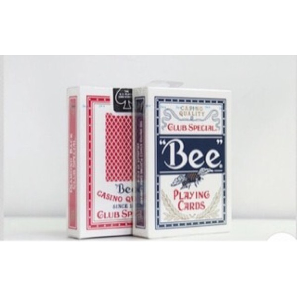 Bee Deck Playing Card Blue Red Kartu Murah Import