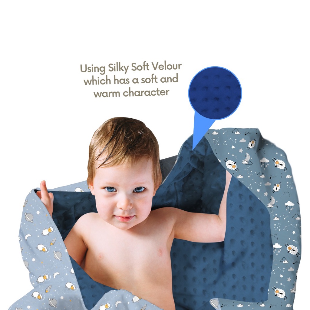 Belabebo Toddler Blanket Selimut Balita BB-007-2