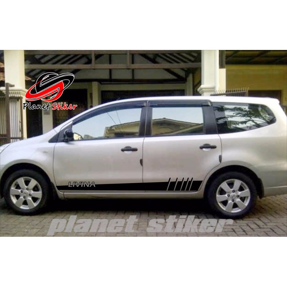 Stiker Cutting Mobil Grand Livina Stiker Striping List Livina Stiker Mobil Nissan Grand Livina