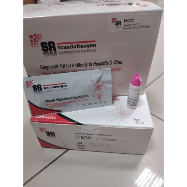 Jual Test Hepatitis C / Hcv Casette Merk Standareagen Isi 25Test ...