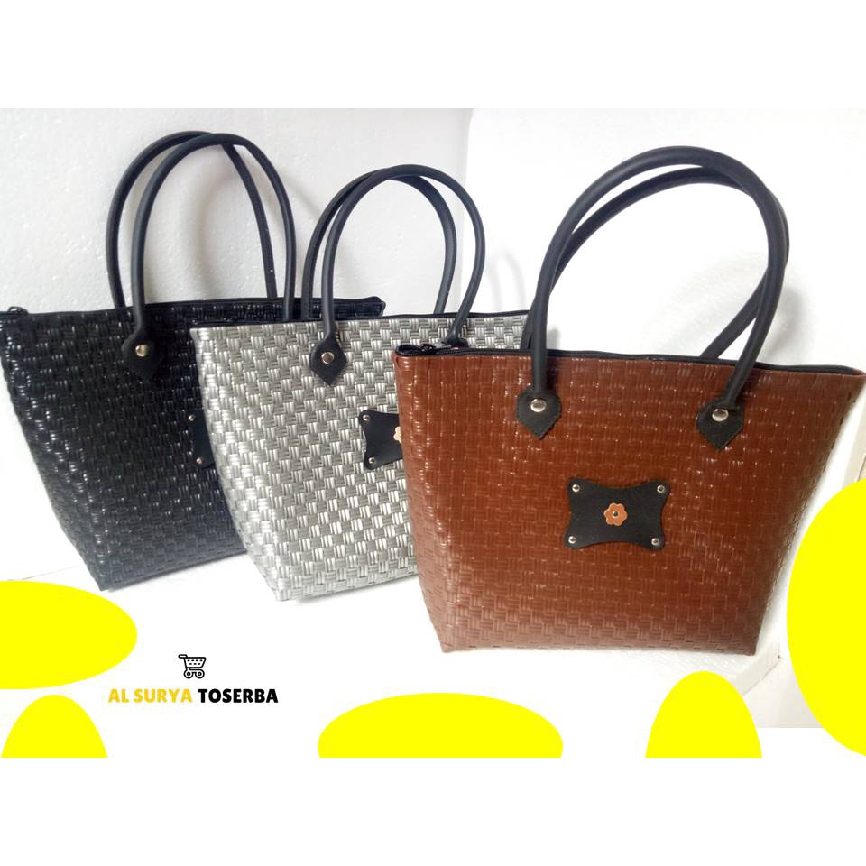 (PROMO) Jali Bag Premium Lokal Anyaman Jali Bahan Premium Super Tali Kalep Pendek Anyam Plastik Sint
