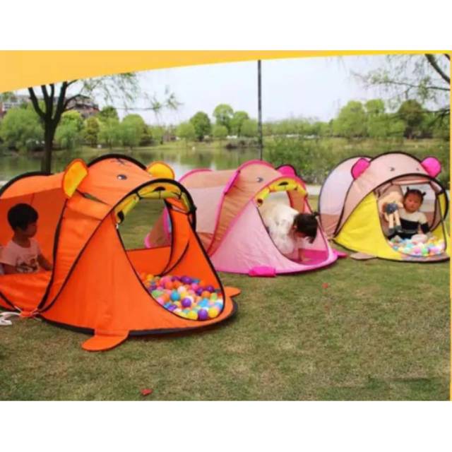 Tenda Camping Anak | Tenda Mainan Import | Rumah Rumahan Anak | Kasur Bayi