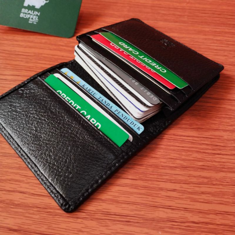 Dompet Card Kulit Sapi Dompet Kartu minimalis Kulit Pria wanita