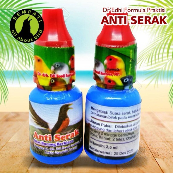 Anti Serak Dr Edhi Vitamin Burung Memperlancar Pernafasan Rajin