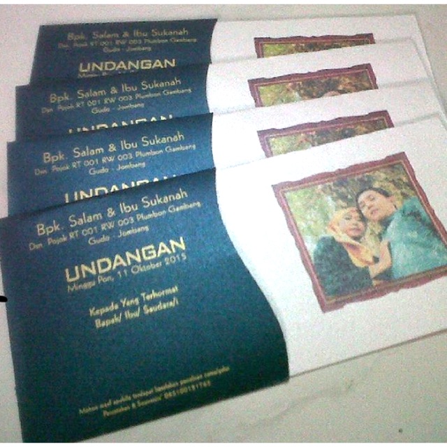 

undangan amplop custom