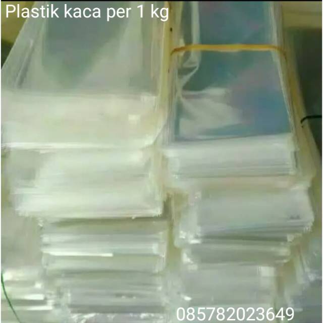 LJ-Plastik Opp Kaca Bening UK 6 - 9 Cm Kemasan Souvenir dan Aksesoris - kg