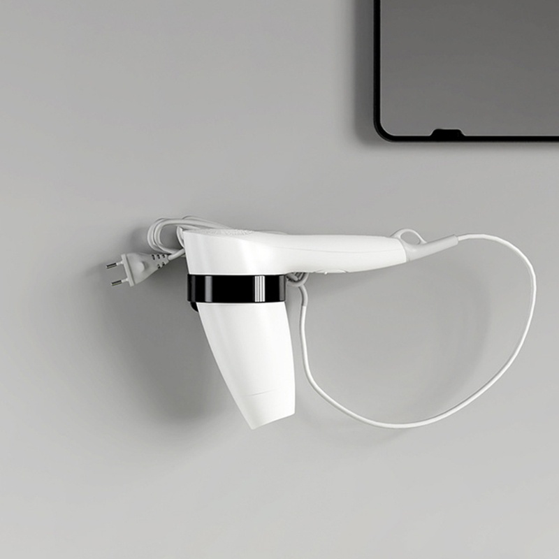 Rak Holder Hair Dryer Bahan Plastik ABS Untuk Kamar Mandi
