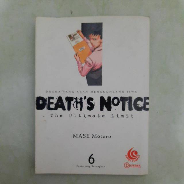 Komik Bekas Death Notice