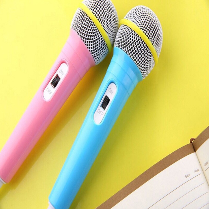 &lt; E2id &amp; &gt; 1pc Mainan Mesin Video Musik Boneka Dengan Microphone