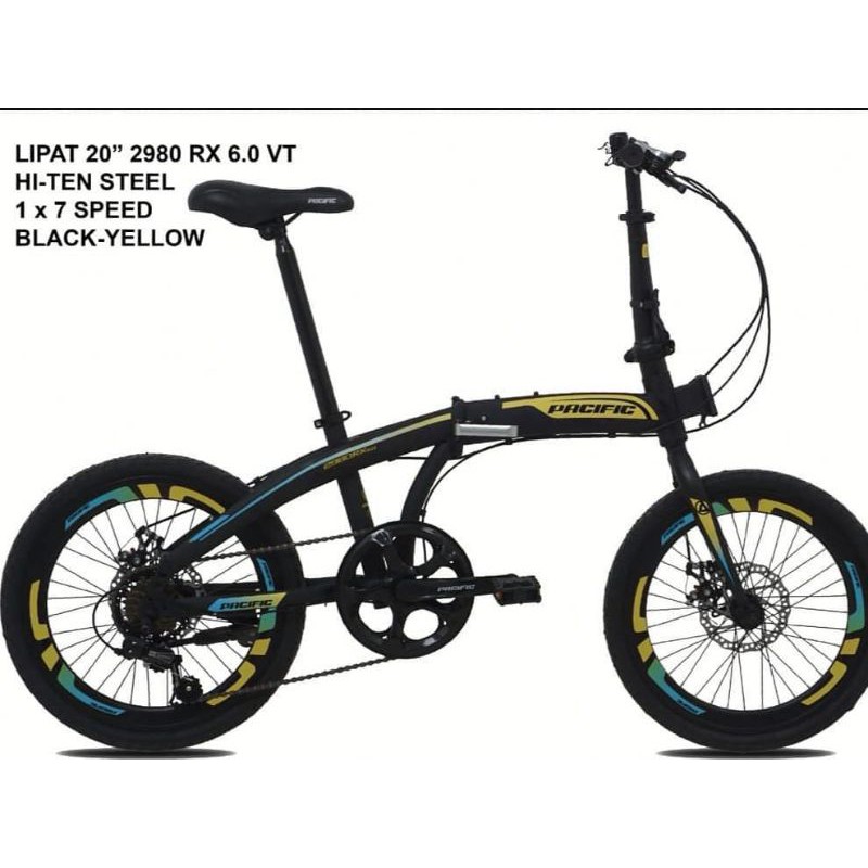 Sepeda lipat pacific 2980 RX 6.0 VT DISC 20