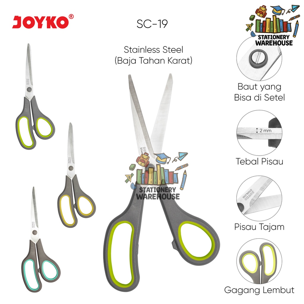 

Gunting Scissors Joyko SC-19