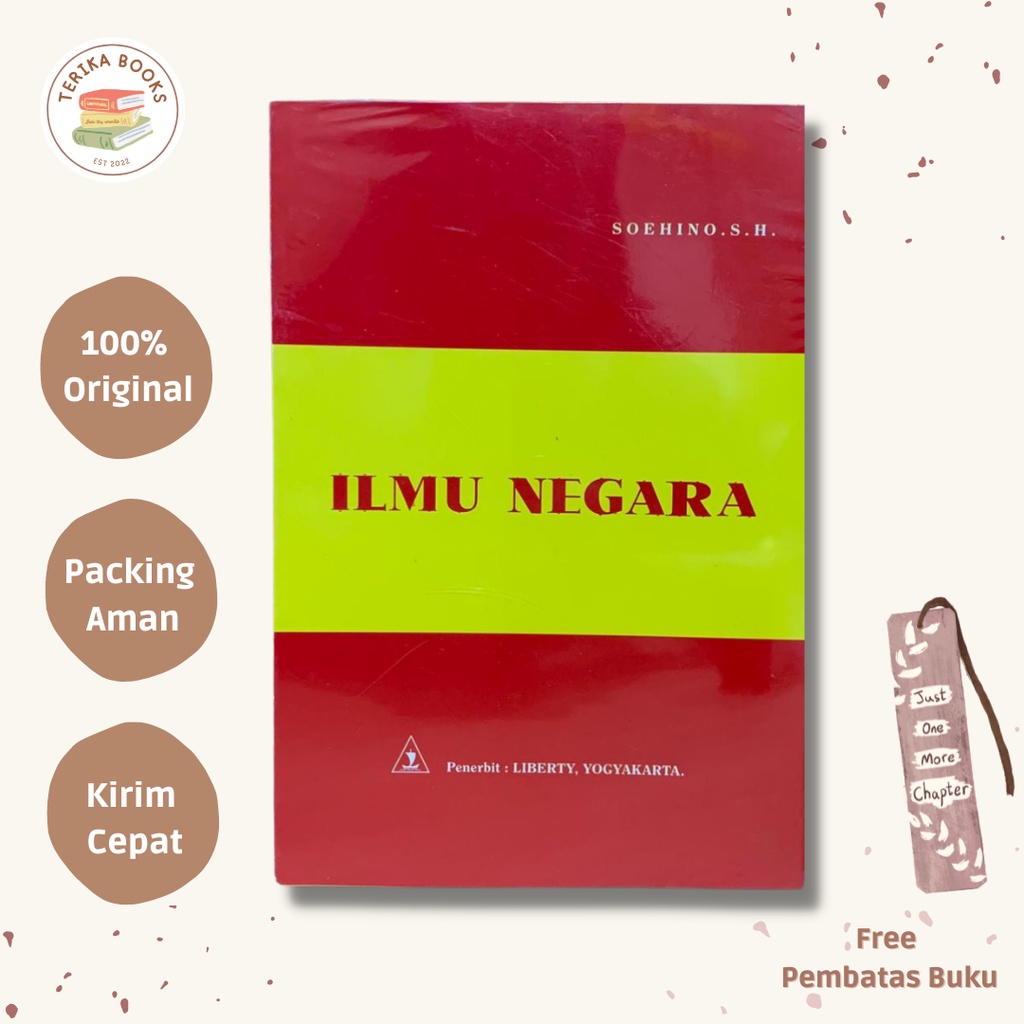 Jual BUKU ORIGINAL: Ilmu Negara | Soehino, S.H. | Shopee Indonesia