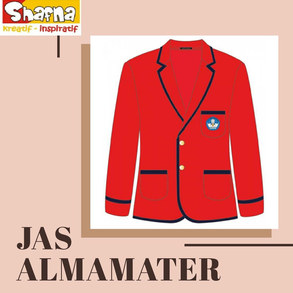 CUSTOM JAS ALMAMATER SEKOLAH