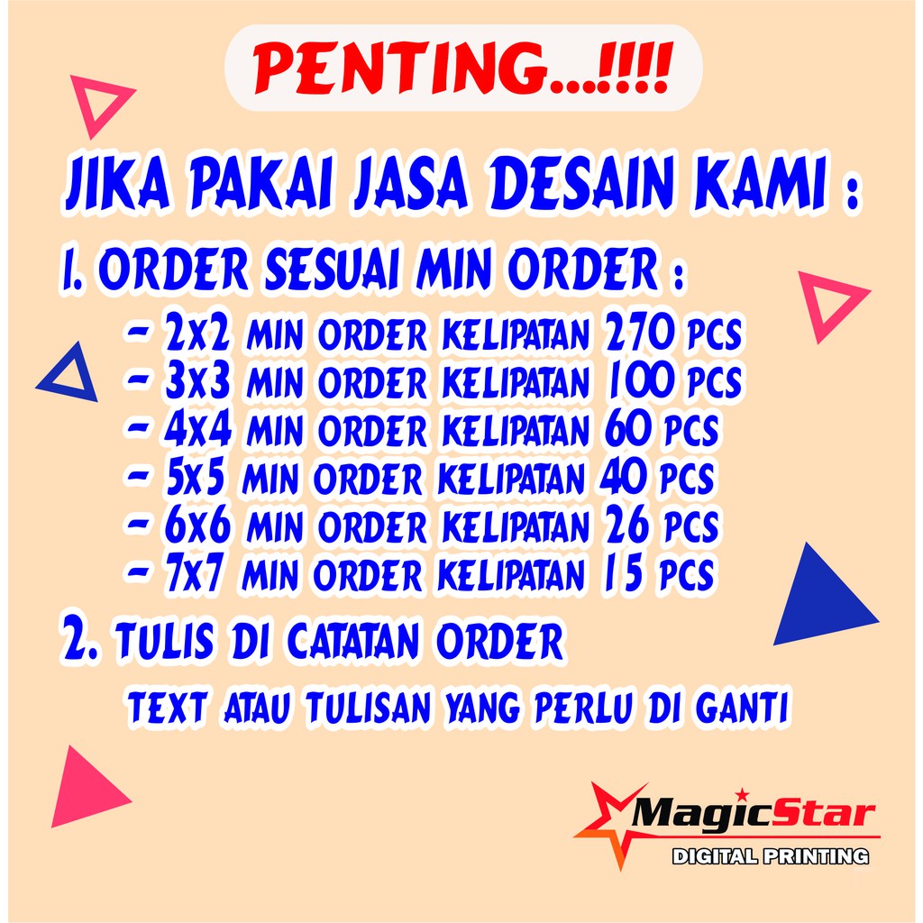 Sticker label custom bontak / label stiker logo cutting TERMURAH-2