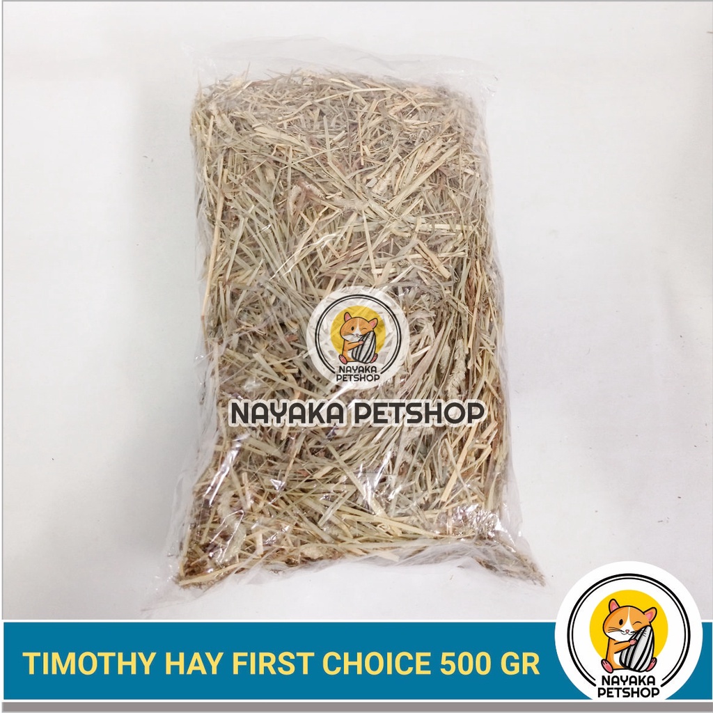 1st First Choice 500 gr Timothy Hay Kelinci Rumput Kering Makanan Rabbit Pakan Chinchilla Cemilan Marmut Food Grass Guinea Pig