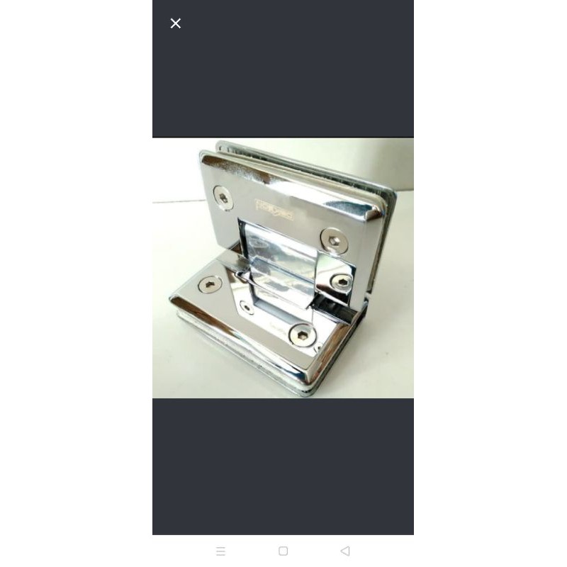 Shower hinges atau engsel pintu shower merk Dekkson type 7704