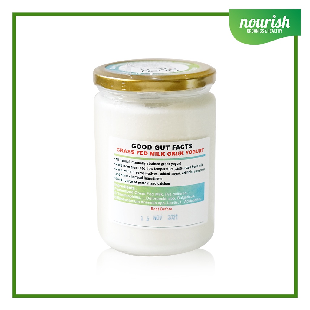 The Good Gut, Grassfed Milk Greek Yogurt 475gr