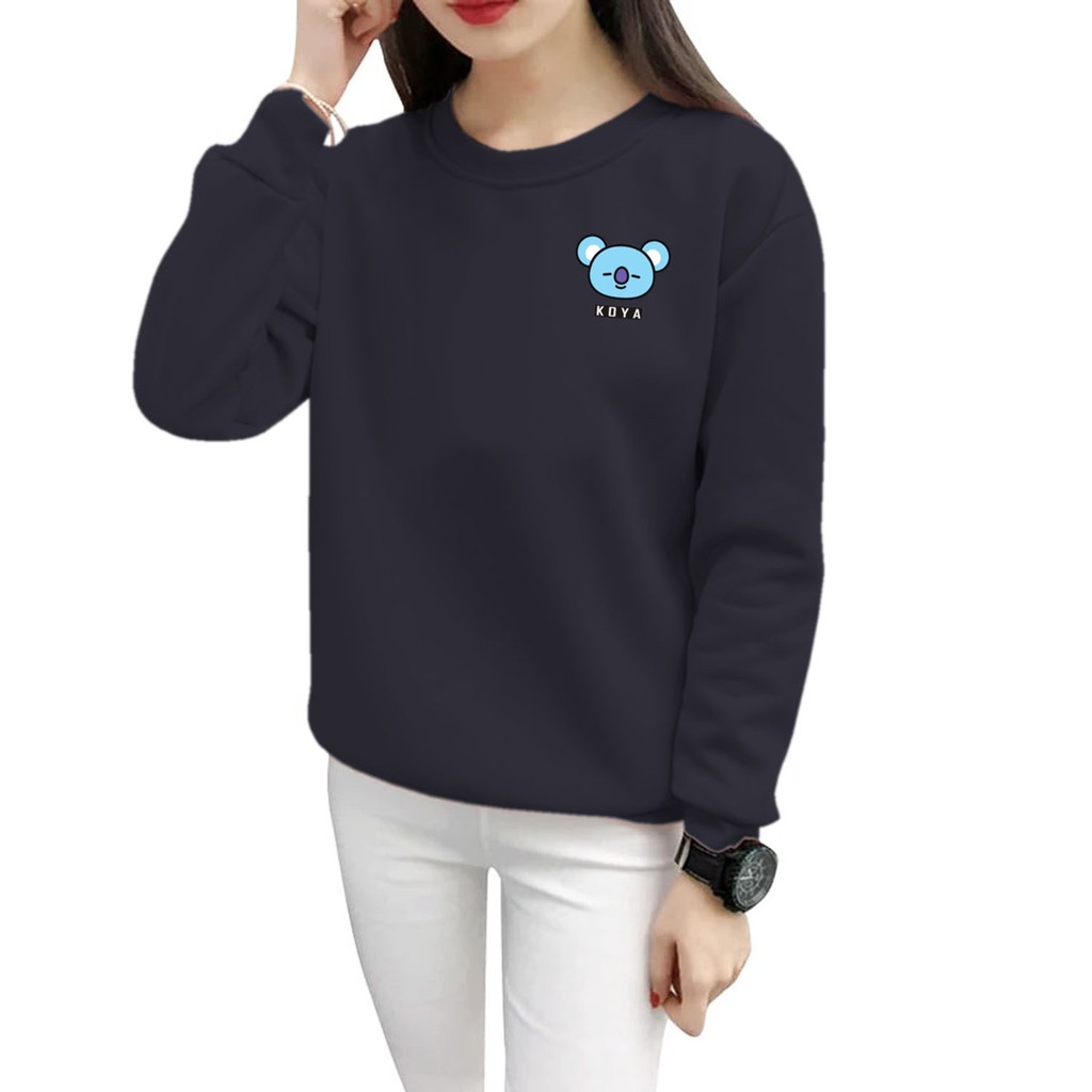 Bess - Sweater Murah Wanita / Sweater Lengan Panjang TOYA LOGO