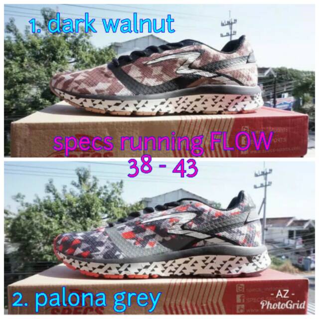 Sepatu Running SPECS FLOW Original New Obral