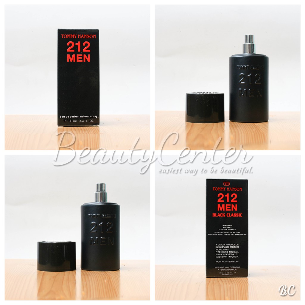 Parfum Tommy Hanson 212 Men Black Classic 100ml
