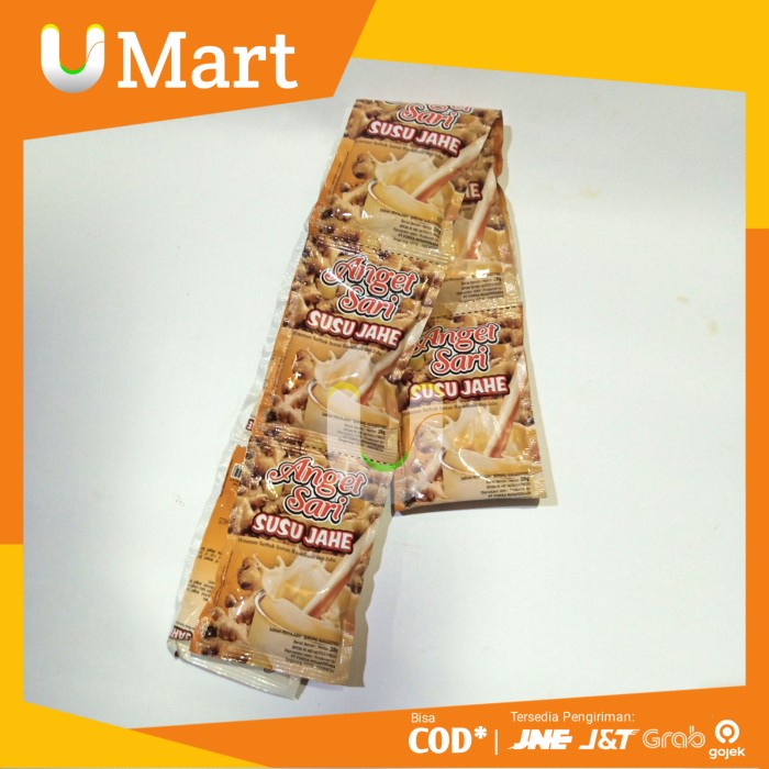 

U Mart - Susu Jahe Anget Sari 1 Renceng