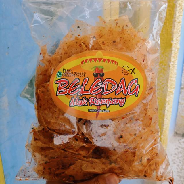 

KERIPIK KACA 250 GRAM SUPER PEDAS JERUK BY BELEDAGMR